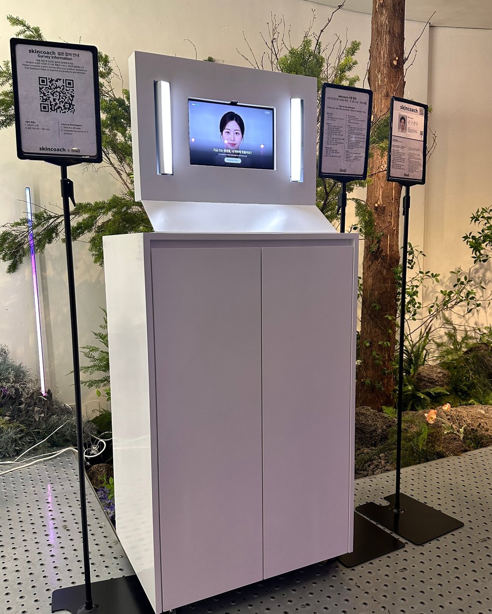 skincoach booth at B the B